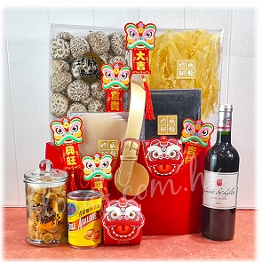 CNY37     鮑魚 乾瑤柱 高級賀年禮物籃